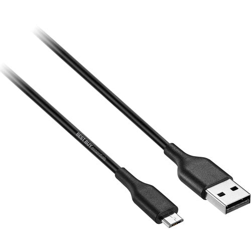Best Buy Essentials 0.9m (3 ft.) Micro USB/USB-A (BE-MMA322K-C) - Open Box