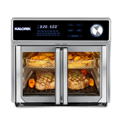 Kalorik MAXX AFO 47631 SS2 26 Quart Digital Air Fryer Oven Grill Stainless Steel - Open box