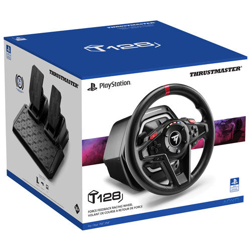Thrustmaster T128 Racing Wheel & Magnetic Pedals for PS5/PS4/PC - Open Box
