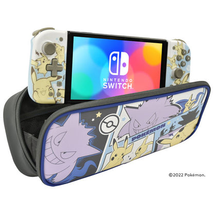 HORI NSW-412U Cargo Pikachu/Gengar/Mimikyu Pouch Compact Case for Nintendo Switch - Open Box
