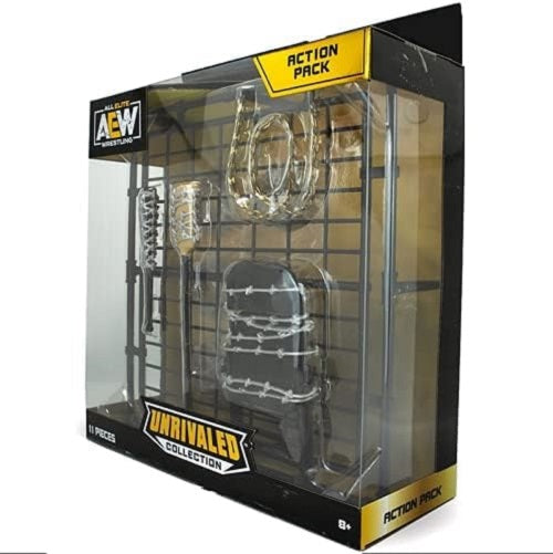 All Elite AEW Wrestling Action Pack Unrivaled Collection - Open Box