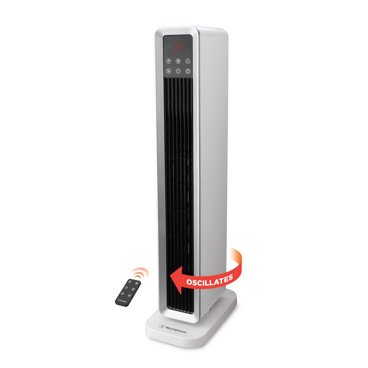 Westinghouse WSHPTC91H 24" Ceramic Tower Heater White One Size - Open Box