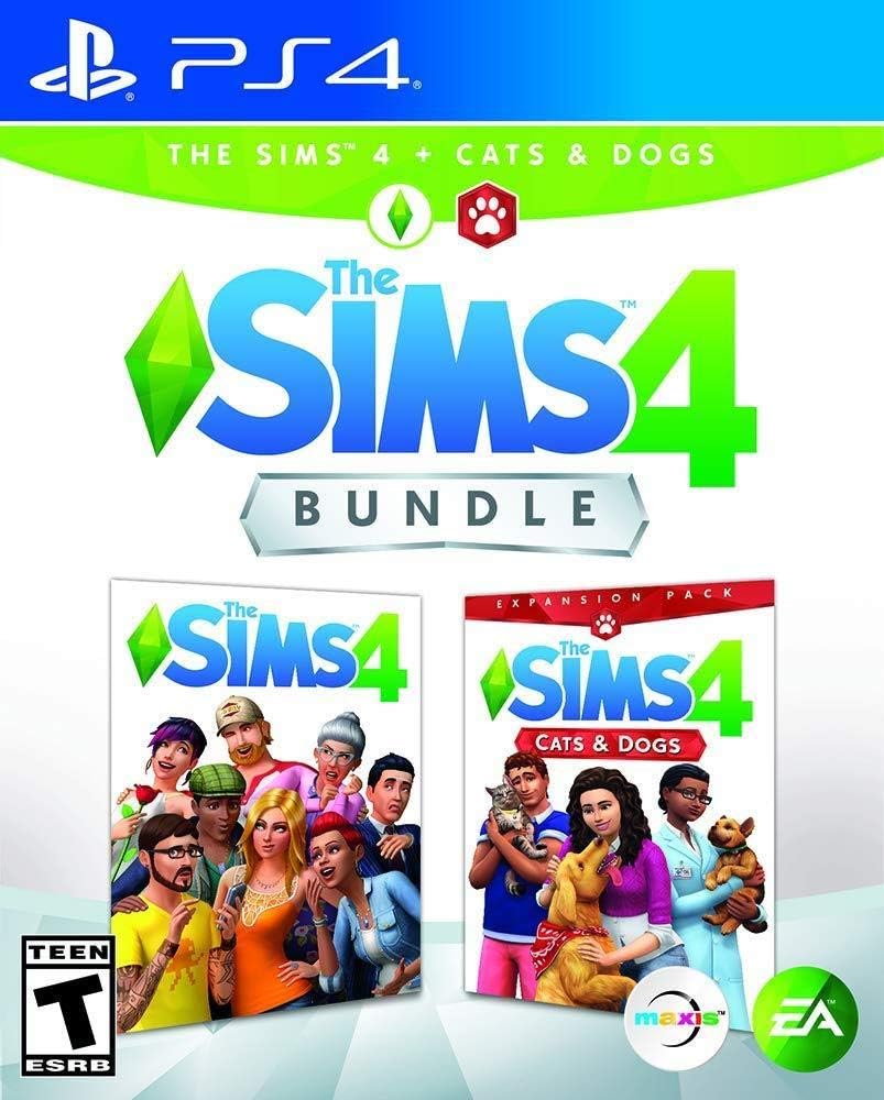The Sims 4 Plus Cats & Dogs Bundle (PS4)