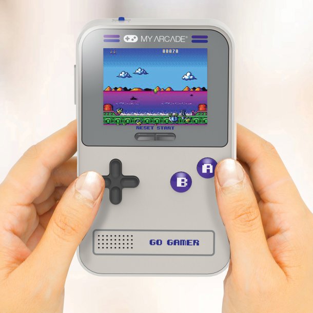 Go Gamer Classic Portable Handheld Gaming System 300 Retro Games - Open Box