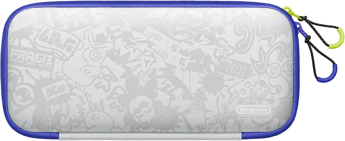 Nintendo Switch HEGAP3SAB Splatoon Carrying Case & Screen Protector - Open Box