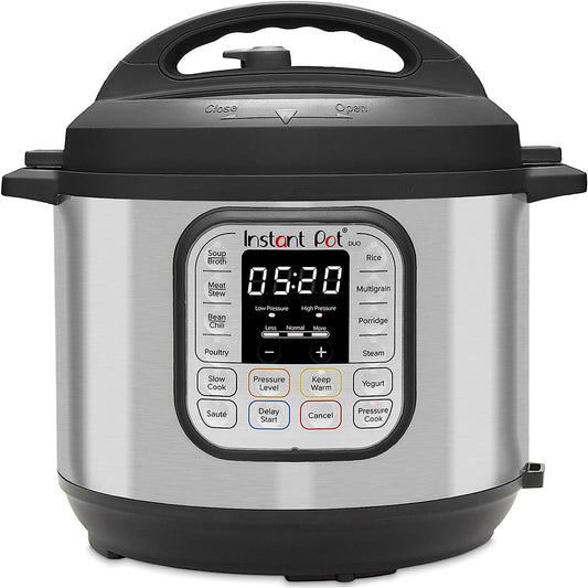 Instant Pot 113-0059-02 DUO 80 7-in-1 Electric Pressure Cooker 8 Qt - Refurbished