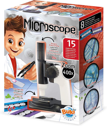 Microscope 15 Experiments - Open Box