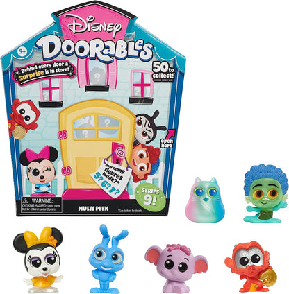 Disney Doorables Multi Peek Series 9 Collectible Surprise Toy Style May Vary - Open Box