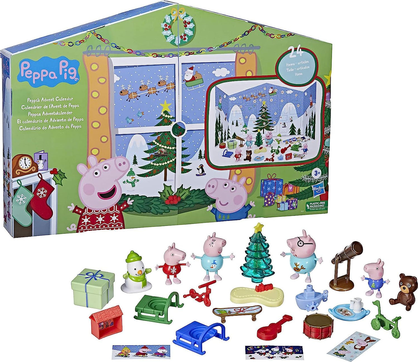 Peppa Pig Advent Calendar - Open Box
