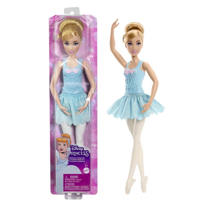 Disney Princess Toys Ballerina Cinderella Doll - Open Box