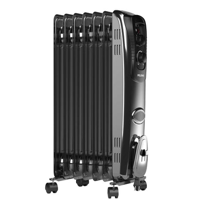 Pelonis NY1507-20MB Electric Radiator Heater Black 25 Inches- Refurbished