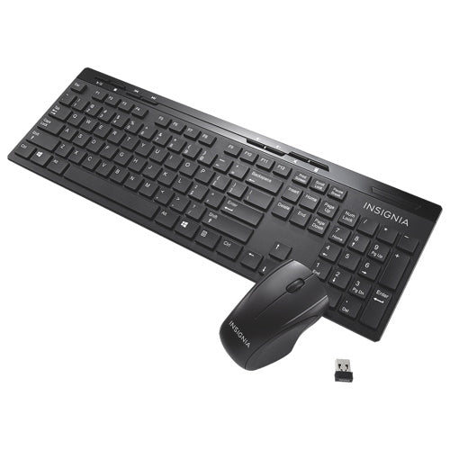 Insignia NS-PNC6011C Wireless Keyboard & Mouse Combo Keyboard and Mouse Combo - Pre Owned