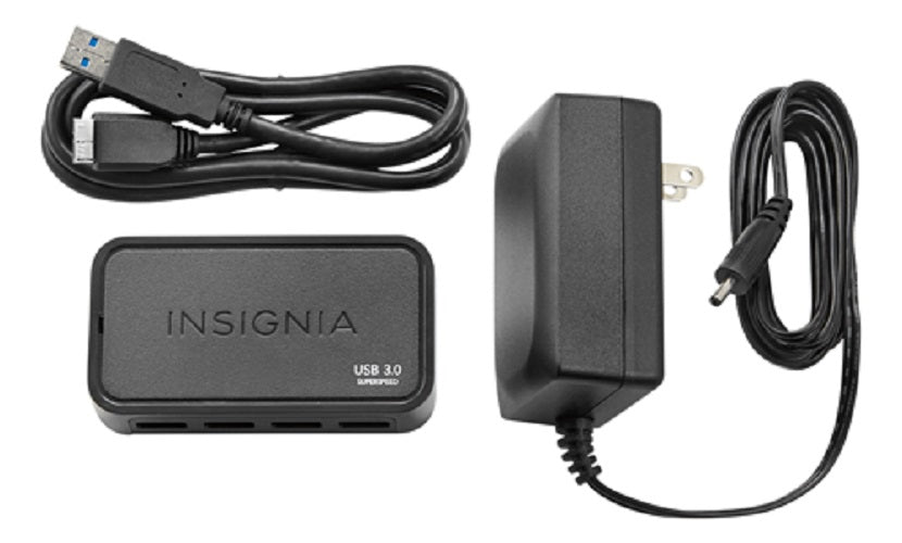 Concentrateur USB 3.0 à 4 ports NS-PCH5431 d'Insignia - Boîte ouverte 