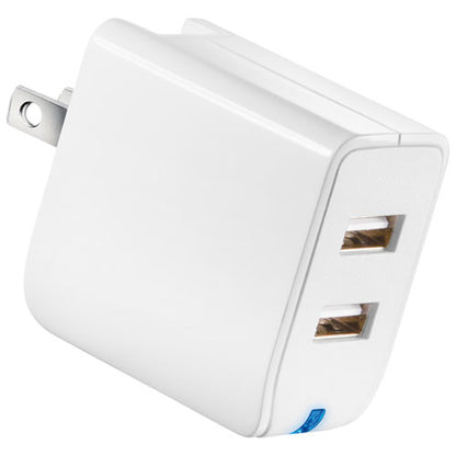 Insignia NS-MAC2U2NW Chargeur mural USB à 2 ports Blanc - Boîte ouverte