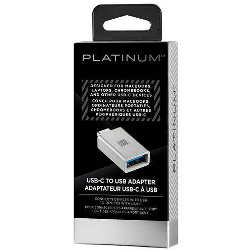 Adaptateur Platinum PT-PACAC USB-C vers USB-A Gris - Boîte ouverte 