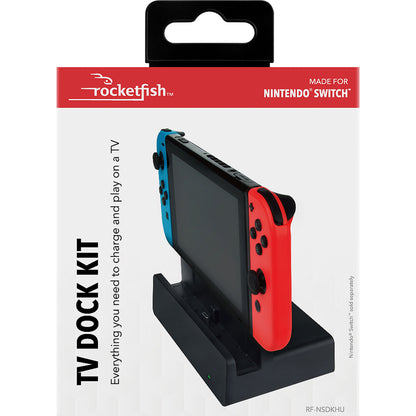 Rocketfish RF-NSDKHUC  TV Dock Kit for Nintendo Switch - Open Box