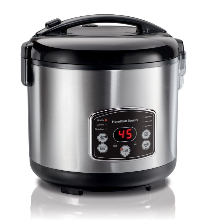 Hamilton Beach 37541C 20 Cup Digital Simplicity Rice Cooker - Pre Owned