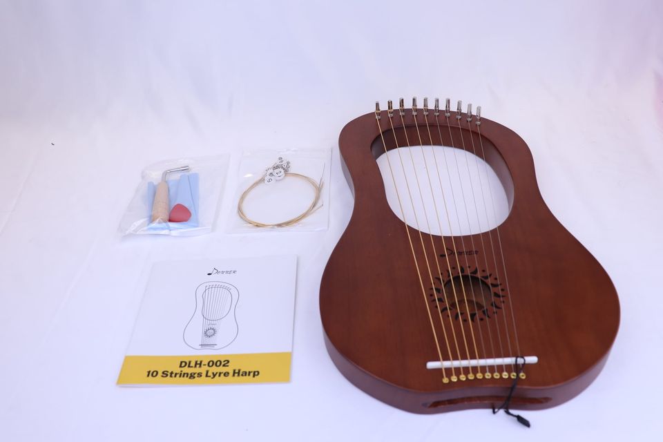Donner DLH-002 10-String Lyle Harp - Refurbished