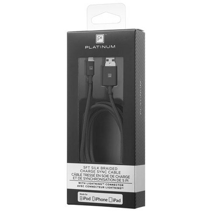Platinum PT-MMCBT2 5' Micro USB Braided Black - Open Box