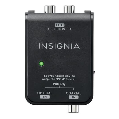 Câble convertisseur audio numérique vers analogique NS-HZ313C d'Insignia - Boîte ouverte