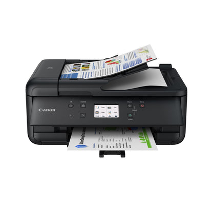 Canon Pixma TR7620 Wireless Home Ofﬁce All-in-One Inkjet Printer with ADF Black - Refurbished