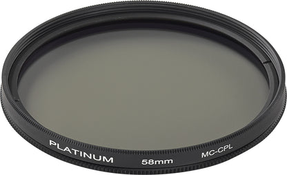 Platinum PT-MCCP58C 58mm Camera Polarizing Filter - Open Box