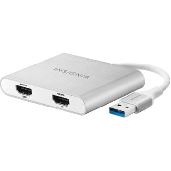 Insignia NS-PU32H4A-A  USB 3.0 to Dual HDMI with 4K Adapter - Open Box