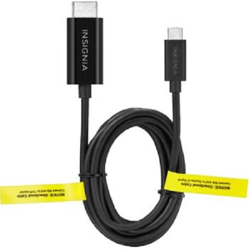 Insignia NS-PCKCH6 Câble USB-C vers HDMI de 6 pi Noir - Boîte ouverte