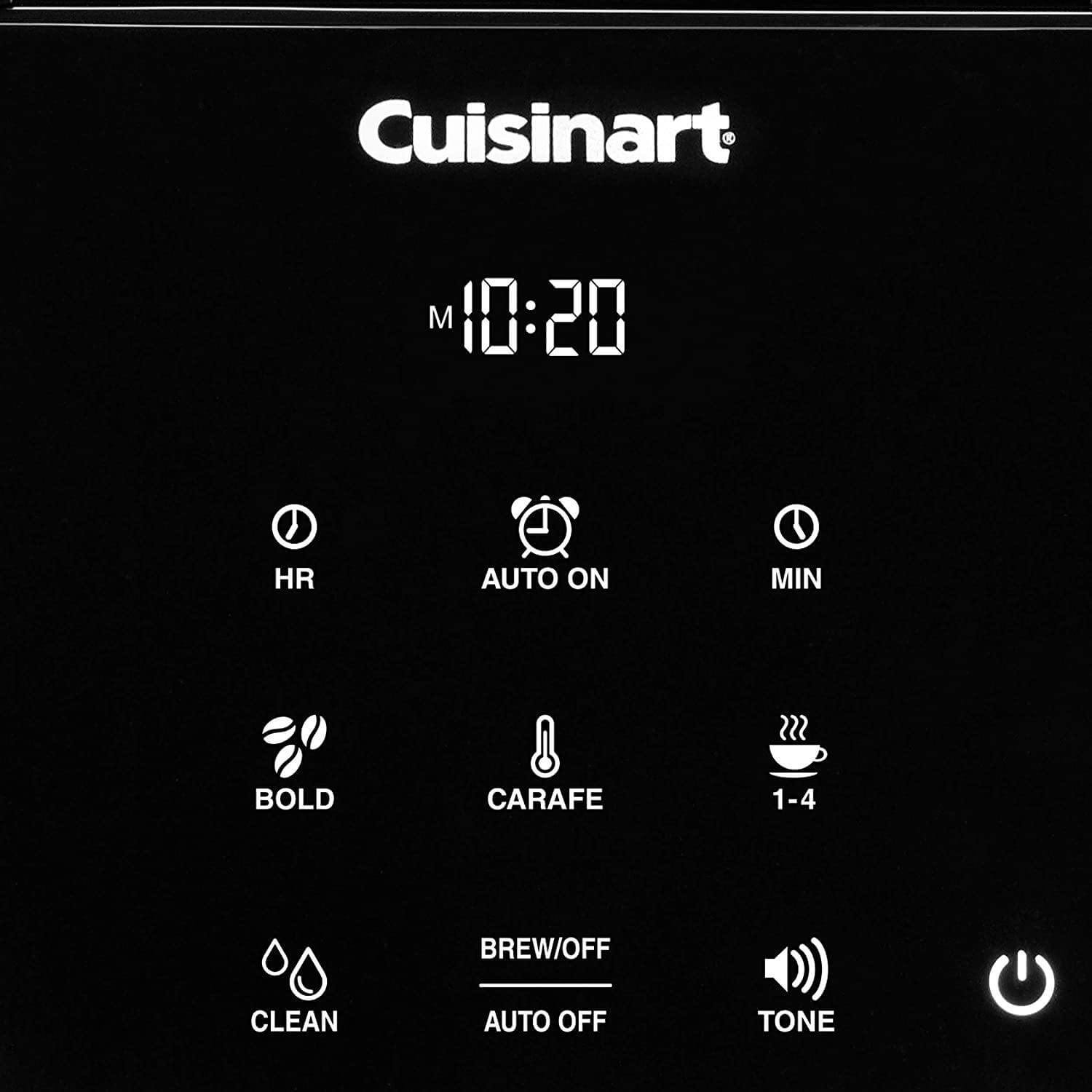 Cuisinart DCCT20C Touchscreen Coffee Maker 14-cup