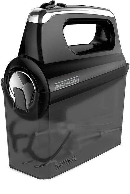 Black+Decker MX600BC Helix Performance Premium Hand Mixer Black - Refurbished