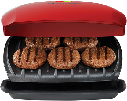 George Foreman GR2080RC 2-in-1 Grill & Panini - Open Box