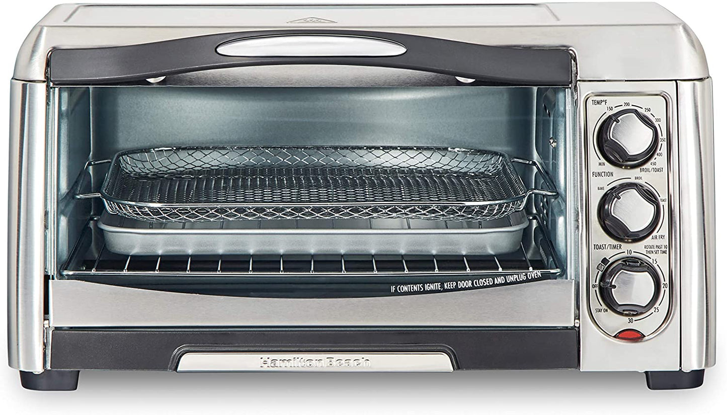 Hamilton Beach 31324C Sure Crisp Air Fry Toaster Oven - Open Box