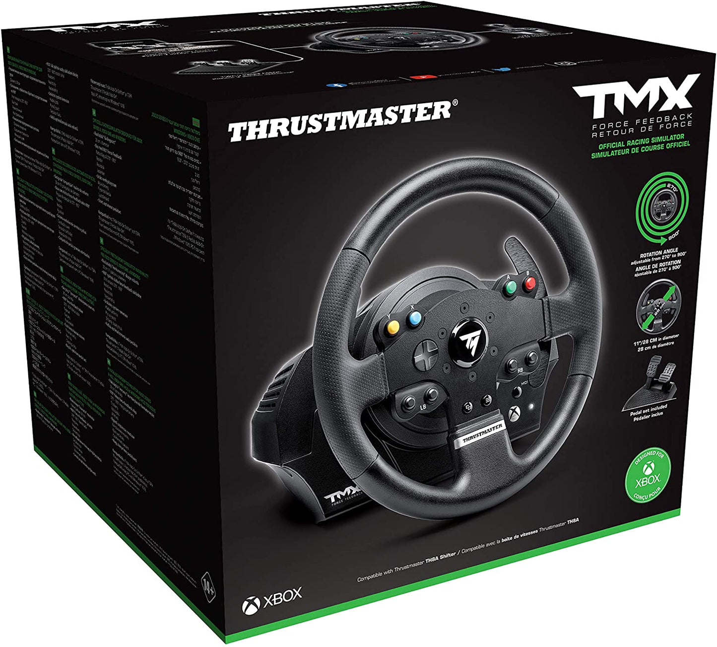 Thrustmaster TMX Racing Wheel for Xbox Series X|S-B & Xbox One/PC - Refurbished