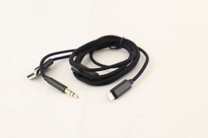 Portable Cable Lightning to USB and Audio Jack