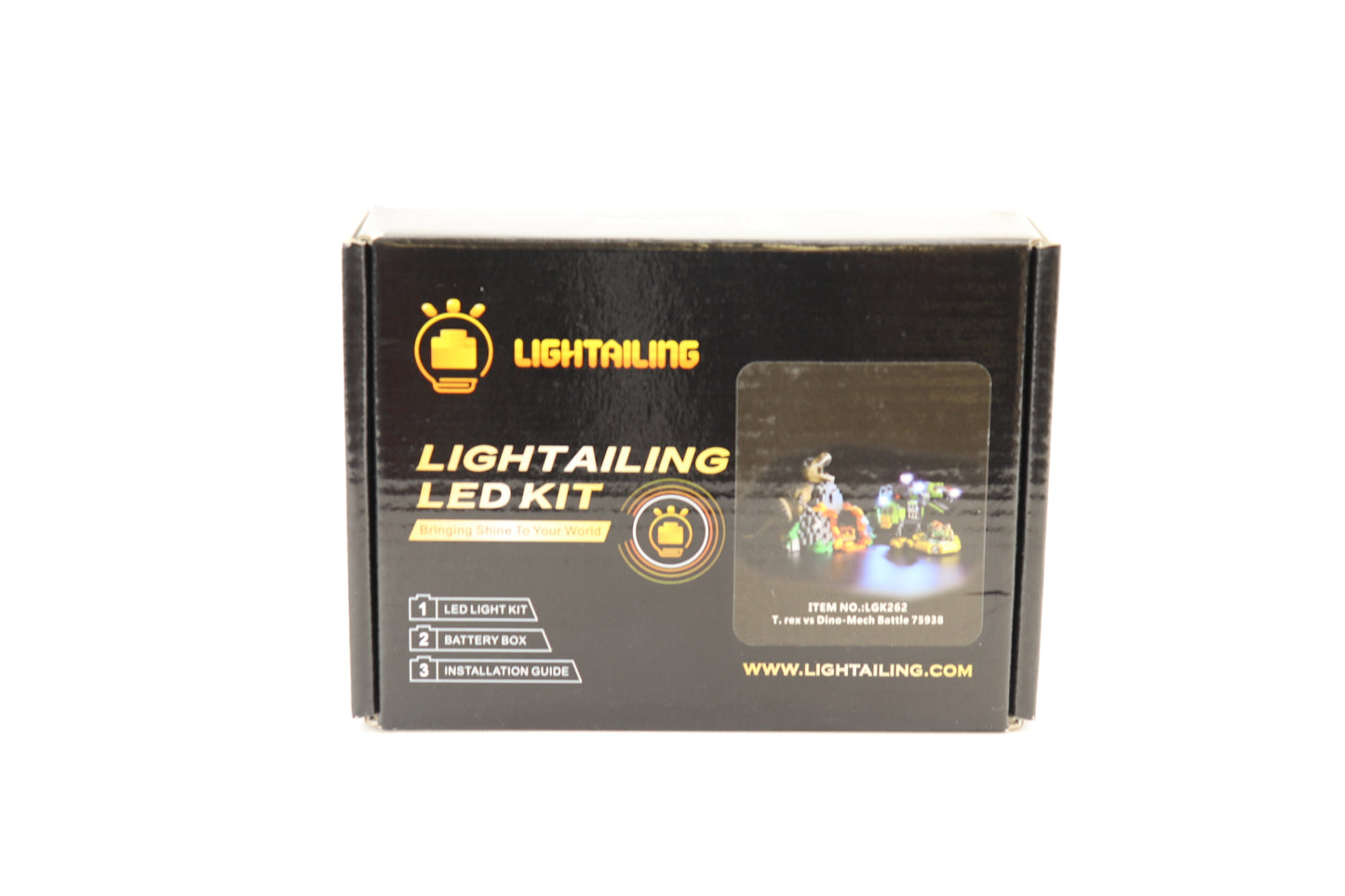 Lighttailing 75938 Light Kit for T-Rex vs. Dino-Mech Battle - Open Box