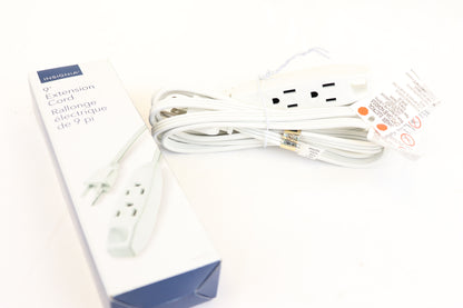 Insignia NS-EXT9C 9ft. Extension Cord White - Open Box