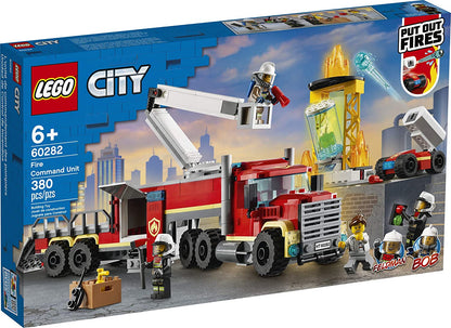 LEGO City Fire Command Unit - 380 Pieces (60282)
