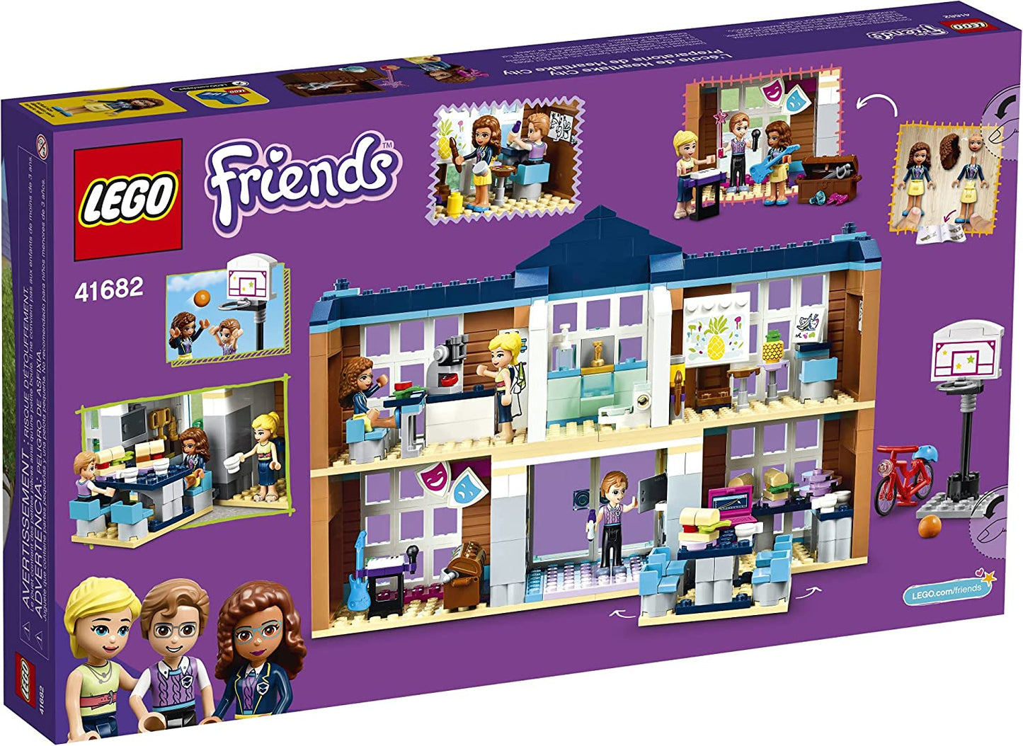 LEGO Friends Heartlake City School - 605 Pieces (41682)