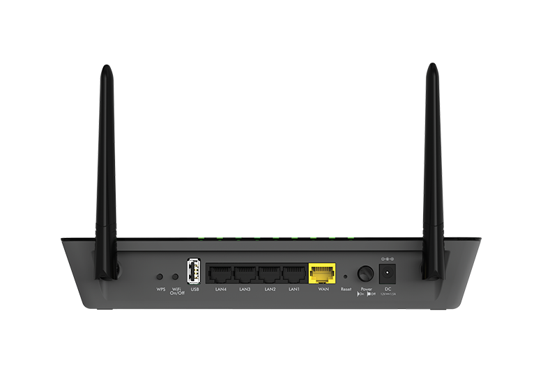Routeur Wi-Fi intelligent Netgear R6220100PAS AC1200 avec antennes externes - Boîte ouverte 