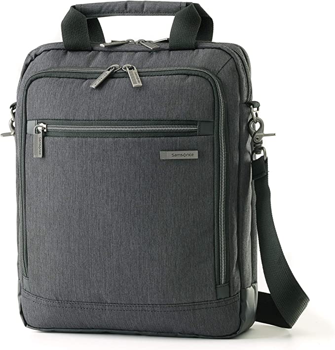 Samsonite Modern Utility 13" Laptop Designer Bag Charcoal Heather - Open Box