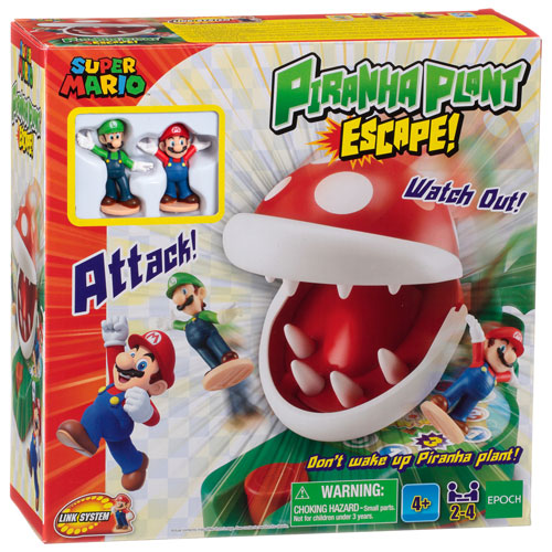 Super Mario Piranha Plant Escape! Action Game - Open Box