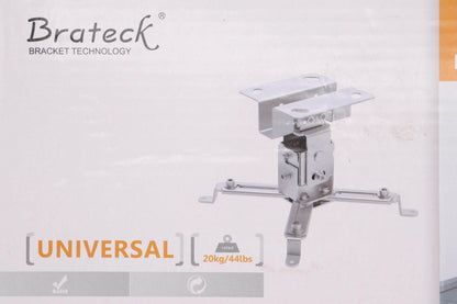 Brateck Projector Ceiling Mount for Up to 20Kg Silver - Open Box