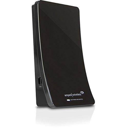 High Power Wireless-N 500mw USB Adapt 802.11n 300mb 2.4ghz WEP WPA (vf) Personal Computer Amped Wireless Amped Wireless UA1000-C High Power Wireless-N 500mW Directional USB Adapter - Open Box