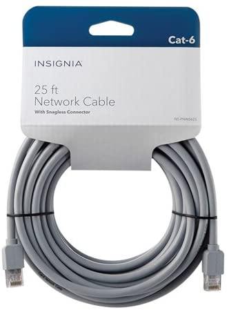 INSIGNIA 25 FT CAT6 Network Cable Electronics Insignia 